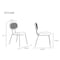 Manhattan Comfort Round Dining Set of 7, 59.05 in L, American Solid Ash Wood, Nature and Oatmeal 6-DT05DCCA06-OM - alternate 5